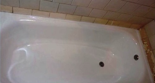 Реставрация ванны жидким акрилом | Приладожский